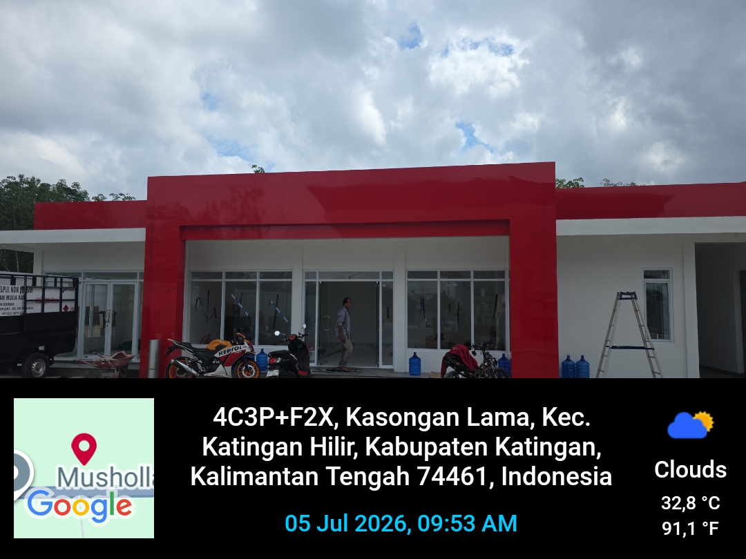 Dokumentasi proyek Pembangunan SPBU Reguler Palangkaraya