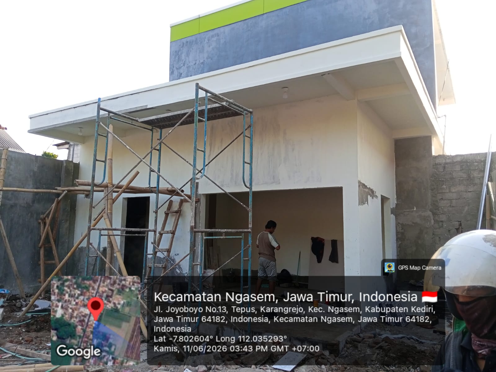 Dokumentasi proyek Renovasi SPBU 55.641.54 Joyoboyo Kediri