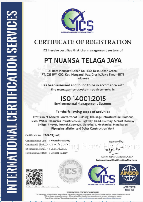 Sertifikasi ISO 14001:2015